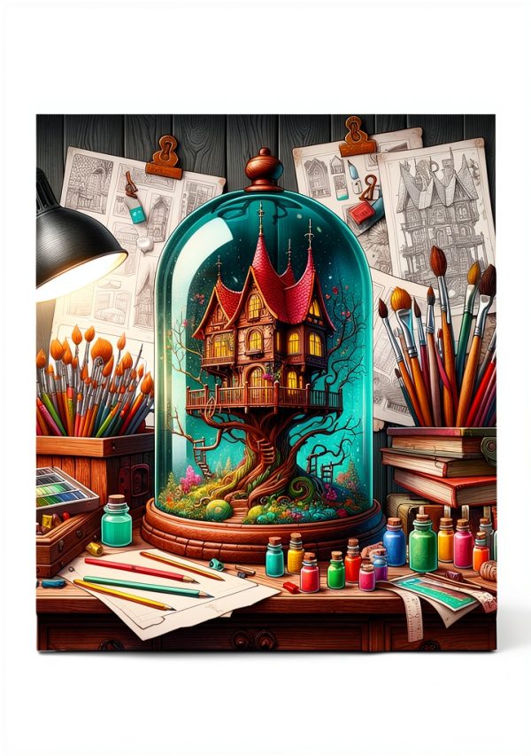 Tiny Marvels: Crafting Miniature Worlds - Kindle Edition-0