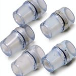 5-Pack Replacement Bite Valve Nozzles Compatible with Osprey, Nathan & Hydrapak Hydration Reservoirs - BPA-Free, Phthalate-Free, Lead-Free Silicone Sheaths-0