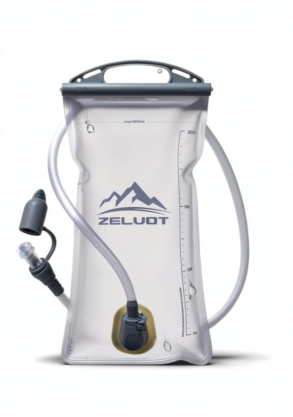 2L Hydration Bladder Zelvot BPA Free Reservoir Hiking Backpack White-2