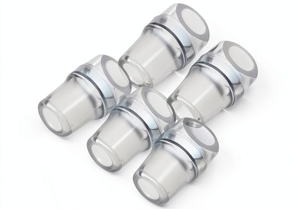 5-Pack Replacement Bite Valve Nozzles Compatible with Osprey, Nathan & Hydrapak Hydration Reservoirs - BPA-Free, Phthalate-Free, Lead-Free Silicone Sheaths-2