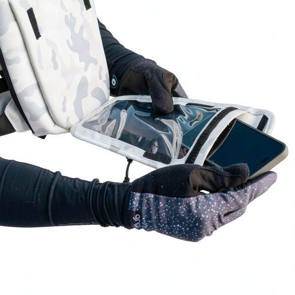 The Ride Pack Minimalist Chest Rig Dual-Side Pockets Snow Camo-6