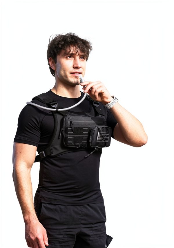 2L Hydration Bladder Zelvot BPA Free Reservoir Hiking Backpack White-1