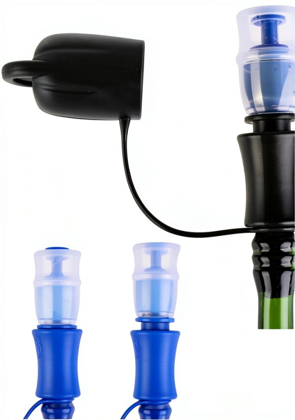 Hydration Bladder 2L 70oz Pack of 2 Baen Sendi Blue and Army Green-3