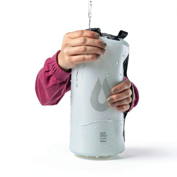 Collapsible Camping Water Storage by HydraPak - 2L to 10L, Leak Proof,-2