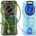 Hydration Bladder 2L 70oz Pack of 2 Baen Sendi Blue and Army Green-0