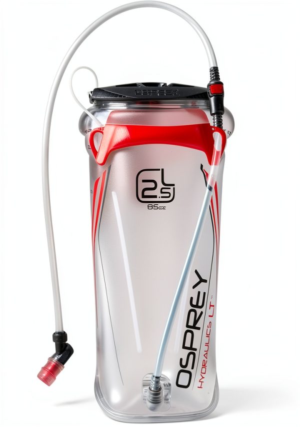 Osprey Hydraulics LT 2.5L Water Reservoir Red-0