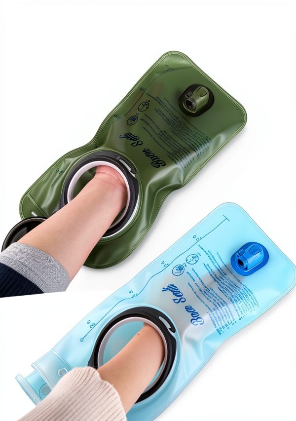Hydration Bladder 2L 70oz Pack of 2 Baen Sendi Blue and Army Green-2
