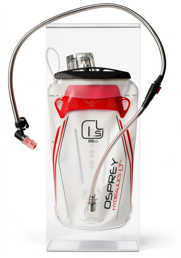Osprey Hydraulics LT 2.5L Water Reservoir Red-2